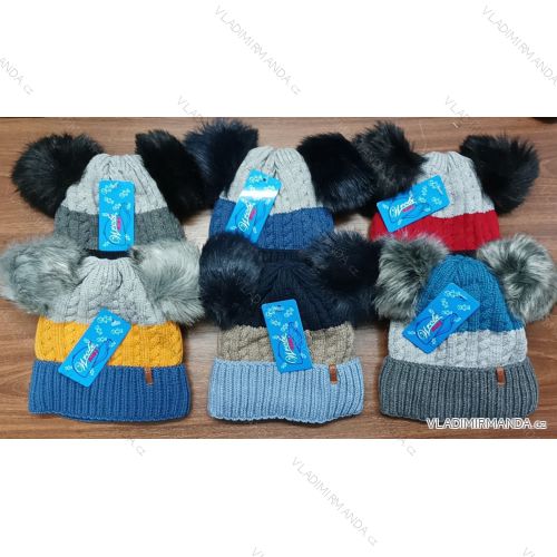 Children's children's winter hat (4-9 YEARS) POLISH MANUFACTURE PV32402811