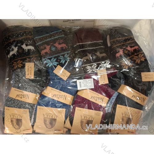 Women's warm alpaca socks (35-38,39-42) LOOKEN LOK24ZCM-W92111