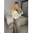 Women's Plus Size Button Up Knitted Long Sleeve Sweater (XL/2XL ONE SIZE) ITALIAN FASHION IMWCW23015 -   grey -   S/M/L