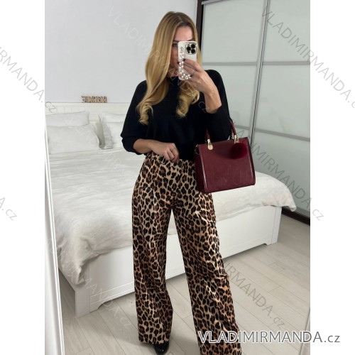 Women's Medium Length Skirt (S/M ONE SIZE) ITALIAN FASHION IMM23HG3154 -   Brown -   S/M/L