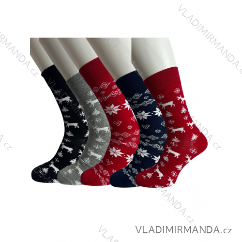 Socks warm thermo christmas mens (39-46) AURA.VIA AURA24SFV91