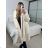 Women's Long Sleeve Hooded Lamb Coat (S/M/L ONE SIZE) ITALIAN FASHION IMWDD24257