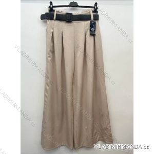 Kalhoty elegantní dlouhé dámské (S/M/L ONE SIZE) ITALSKÁ MÓDA IMPSH2421382