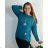 Women's long sleeve tunic oversized (UNI XL-2XL) ITALIAN FASHION IM720050