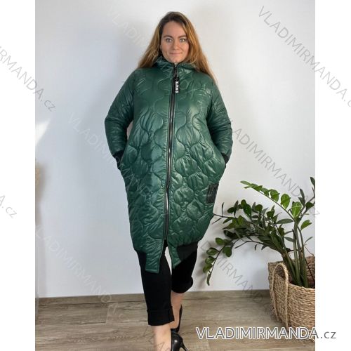 Women's Plus Size Hooded Jacket (XL/2XL ONE SIZE) ITALIAN FASHION IM422684