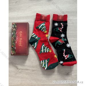 Socks in a Christmas motif gift box (39/43) ECC-1981MC