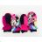 Minnie mouse ski gloves for girls (3-6 years) SETINO MIN-A-GLOVES-201