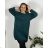 Hoodie Velvet Hooded Long Sleeve Women's Plus Size Dress (L/XL/2XL ONE SIZE) ITALIAN FASHION IM4221269