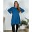 Hoodie Velvet Hooded Long Sleeve Women's Plus Size Dress (L/XL/2XL ONE SIZE) ITALIAN FASHION IM4221269