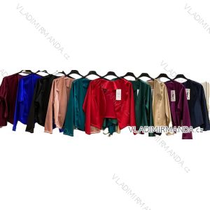 Women's elegant long sleeve bolero (S/M ONE SIZE) ITALIAN FASHION IM9235170