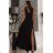 Women's strapless tulle party dress (S/M/L ONE SIZE) ITALIAN FASHION IM923001 44 black