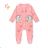 T-shirt with long sleeves children's girls girls (98-128) KUGO ML7227