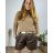 Tunic / blouse long sleeve women's oversized (3XL / 4XL ONE SIZE) ITALIAN FASHION IMWQ2191650