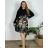 Women's elegant party long sleeve dress (S/M ONE SIZE) ITALIAN FASHION IM322282