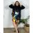 Women's elegant party long sleeve dress (S/M ONE SIZE) ITALIAN FASHION IM322282