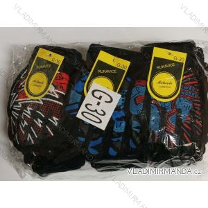 Warm finger gloves for boys MILAOLI MIL24G-30