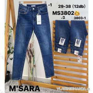 Rifle jeans dlouhé dámské (29-38) M.SARA MSR24MS3802