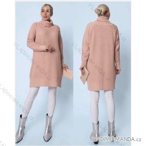 Women's elegant party long sleeve dress (S/M ONE SIZE) ITALIAN FASHION IM322282