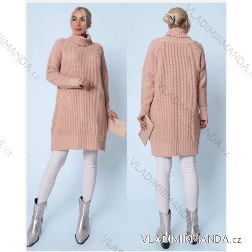 Women's elegant party long sleeve dress (S/M ONE SIZE) ITALIAN FASHION IM322282