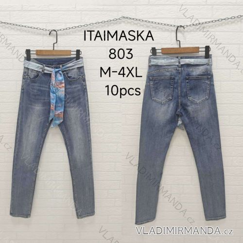 Rifle jeans dlouhé dámské (M-4XL) ITAIMASKA ITA24803