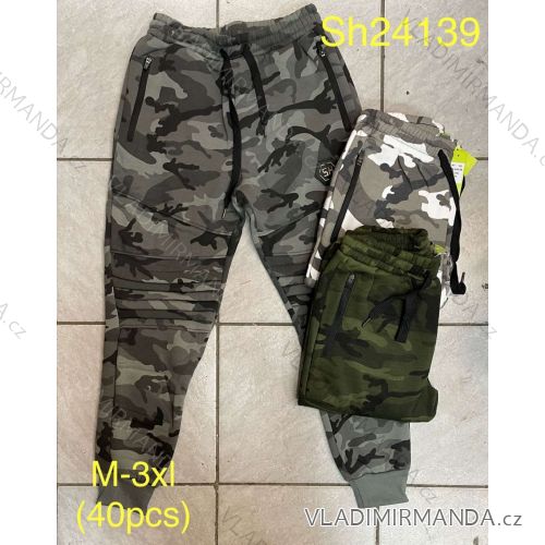 Men's long camouflage sweatpants, oversized (M-3XL) VINTE VIN24SH24139