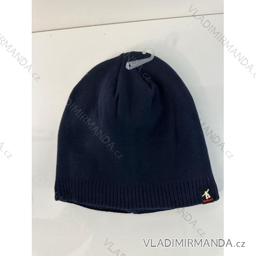 Women's warm winter fleece hat (ONE SIZE) WROBI POLAND PV919036 ONE SIZE dark blue