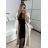 Women's Long Sleeve Knitted Cardigan (S/M ONE SIZE) ITALIAN FASHION IMPLI249061 -   black -   S / M