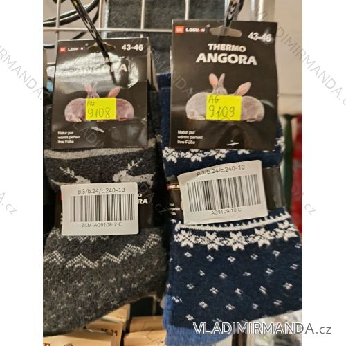 Men's thermal socks (43-46) ANGORA LOK24AG910