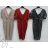 Shirt 3/4 sleeve ladies strip (4XL/5XL ONE SIZE) ITALSKÁ MÓDA IM422026