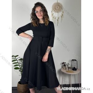 Women's elegant party long sleeve dress (S/M ONE SIZE) ITALIAN FASHION IM322282