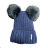 Winter hat with pompon women (ONE SIZE) WROBI PVB21104142