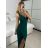 Women's elegant party long sleeve dress (S/M ONE SIZE) ITALIAN FASHION IM322282