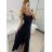 Women's elegant party long sleeve dress (S/M ONE SIZE) ITALIAN FASHION IM322282