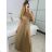 Women's elegant party long sleeve dress (S/M ONE SIZE) ITALIAN FASHION IM322282