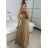 Women's elegant party long sleeve dress (S/M ONE SIZE) ITALIAN FASHION IM322282