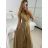 Women's elegant party long sleeve dress (S/M ONE SIZE) ITALIAN FASHION IM322282