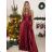 Women's Elegant Party Long Dress with Straps (S/M ONE SIZE) ITALIAN FASHION IMPSH2280608/DU -   béžová smetanová -   S/M/L