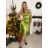 Women's Long Elegant Strapless Satin Party Dress (S/M ONE SIZE) ITALIAN FASHION IMPSH236357A/DU -   emerald green -   S/M/L