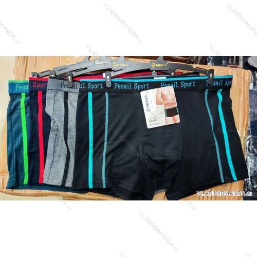 Men's cotton boxers (L-3XL) PESAIL GRE24T0280