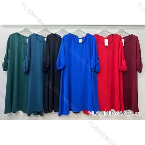 Women's elegant party long sleeve dress (S/M ONE SIZE) ITALIAN FASHION IM322282