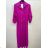 Women's Long Sleeve Belted Shirt Dress (S/M ONE SIZE) ITALIAN FASHION IMPSH24210151