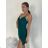 Short elegant party dress with straps for women (S/M ONE SIZE) ITALIAN FASHION IM424866