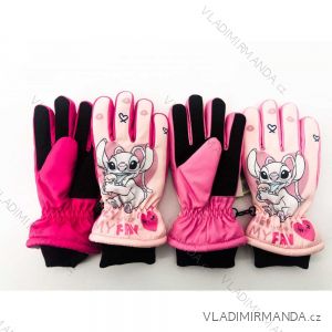 Rukavice lyžařské prstové lilo dětské dívčí (3-8let) SETINO LILO-A-GLOVES-253