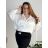 Women's elegant long sleeve bolero (S/M ONE SIZE) ITALIAN FASHION IM9235170 red 56/58