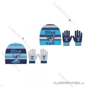 Set of hat, neckband and gloves winter finger spiderman children's boy (ONE SIZE) SETINO HW4091