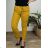 Jacket Extended Slim Long Sleeve Women Plus Size (48/50/52 ONE SIZE) ITALIAN FASHION IM424658 48/50 žlutá hořčicová