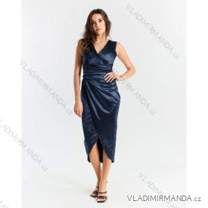 Women's elegant evening dress with straps (S/M ONE SIZE) ITALIAN FASHION IMPSH246479