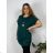 Shirt extended 3/4 long sleeve women's (L/XL/2XL ONE SIZE) ITALIAN FASHION IM423025