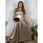 Women's Long Casual Short Sleeve Dress (S/M ONE SIZE) ITALIAN FASHION IMPSH236540