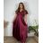 Women's Long Casual Short Sleeve Dress (S/M ONE SIZE) ITALIAN FASHION IMPSH236540